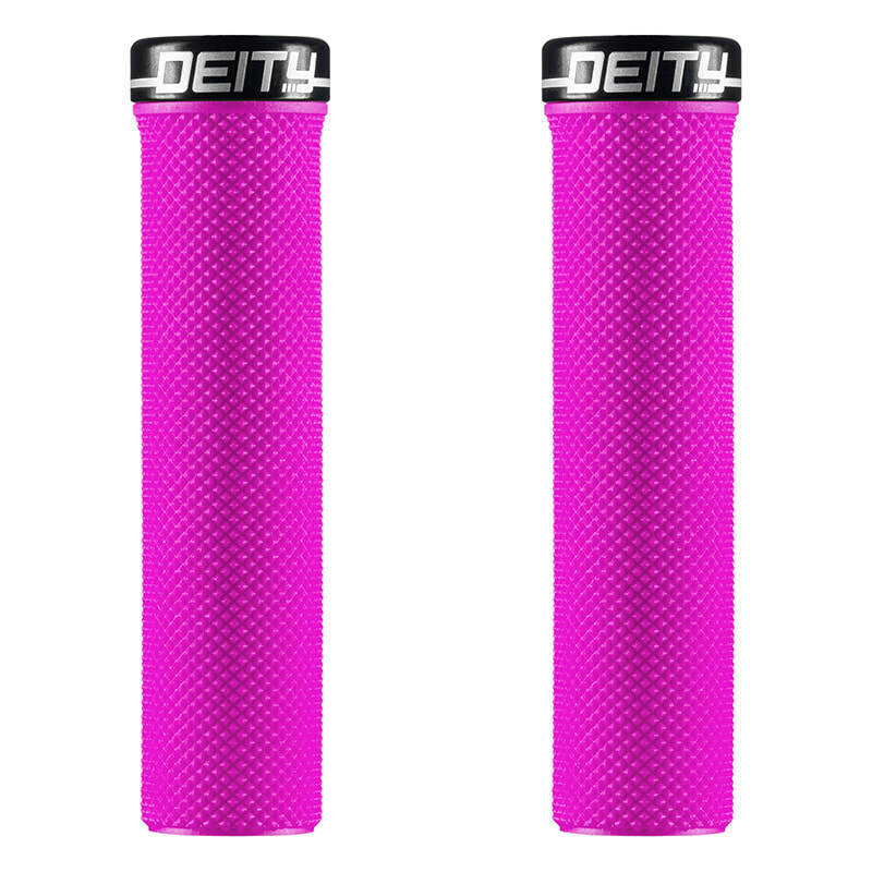 Deity Slimfit Lock-On Grips - Thin Single Clamp Mountain Bike MTB - All Colours!