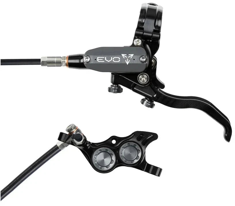 Hope EVO TR4 Complete Disc Brake No Rotor Black Hose - All Colours