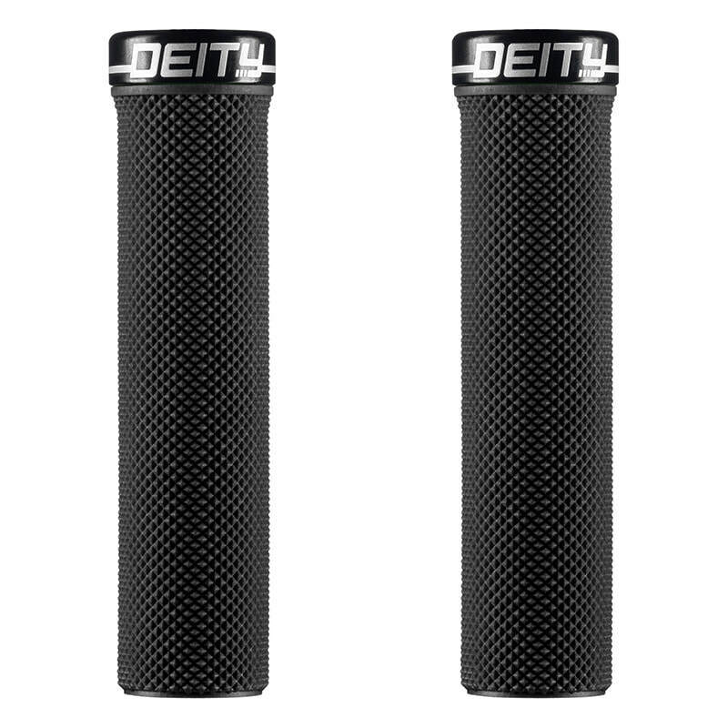 Deity Slimfit Lock-On Grips - Thin Single Clamp Mountain Bike MTB - All Colours!