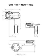 Quad Lock Out Front Mount PRO