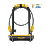 OnGuard Pitbull DT U-Lock & Cable Shackle D U Lock GOLD SOLD SECURE 8005