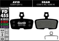 Galfer Disc Brake Pads for Sram Code R RSC Guide RE G1053 FD455 Standard Black
