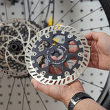 Magura MDR-P Disc Brake Rotor. 6 hole with 6 steel mounting bolts. 180mm, 203mm, 220mm.