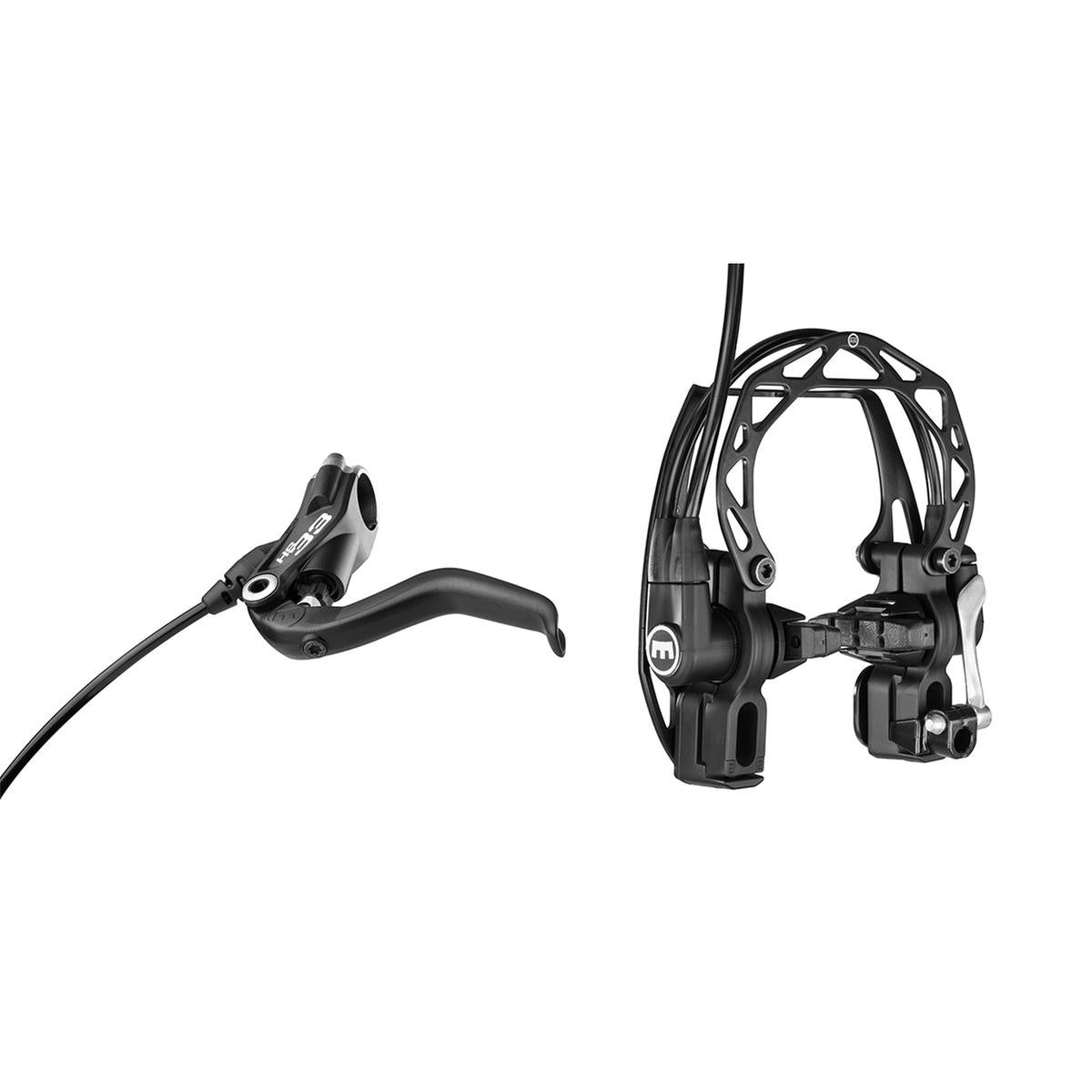 Magura Hydraulic Rim Brake HS33 R, Black. 4 Finger Lever Blade, Suitable For Mounting Left or Right. 2700247