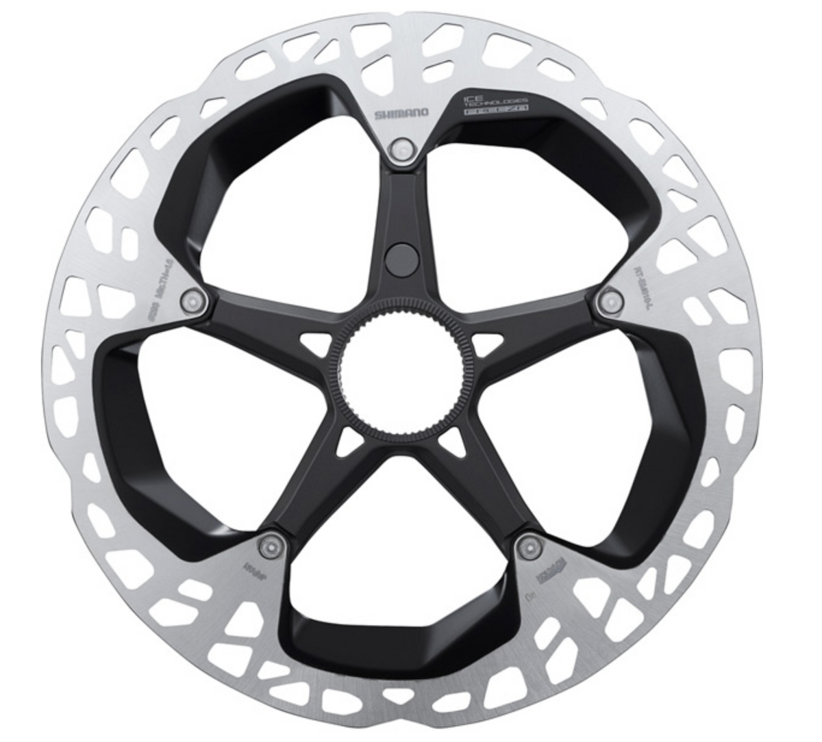 Step Rotor Quartz Shimano RT-EM910 STEPS E-bike FREEZA Rotor with Magnet and Lock-ring ...