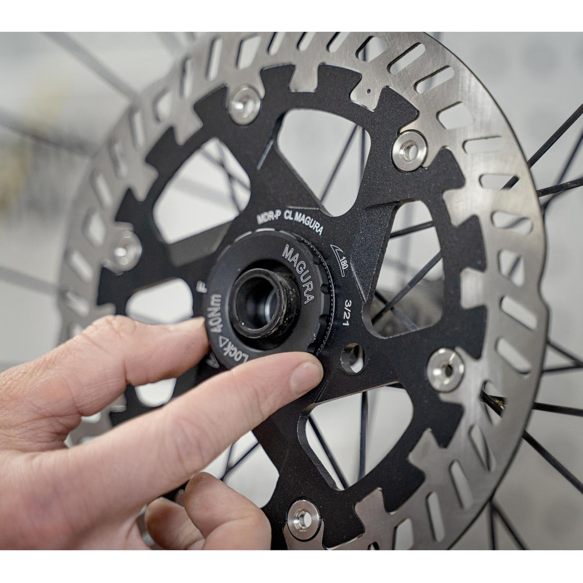 Magura Rotor MDR-P CL Disc Rotor. Center Lock External Lockring For Th ...
