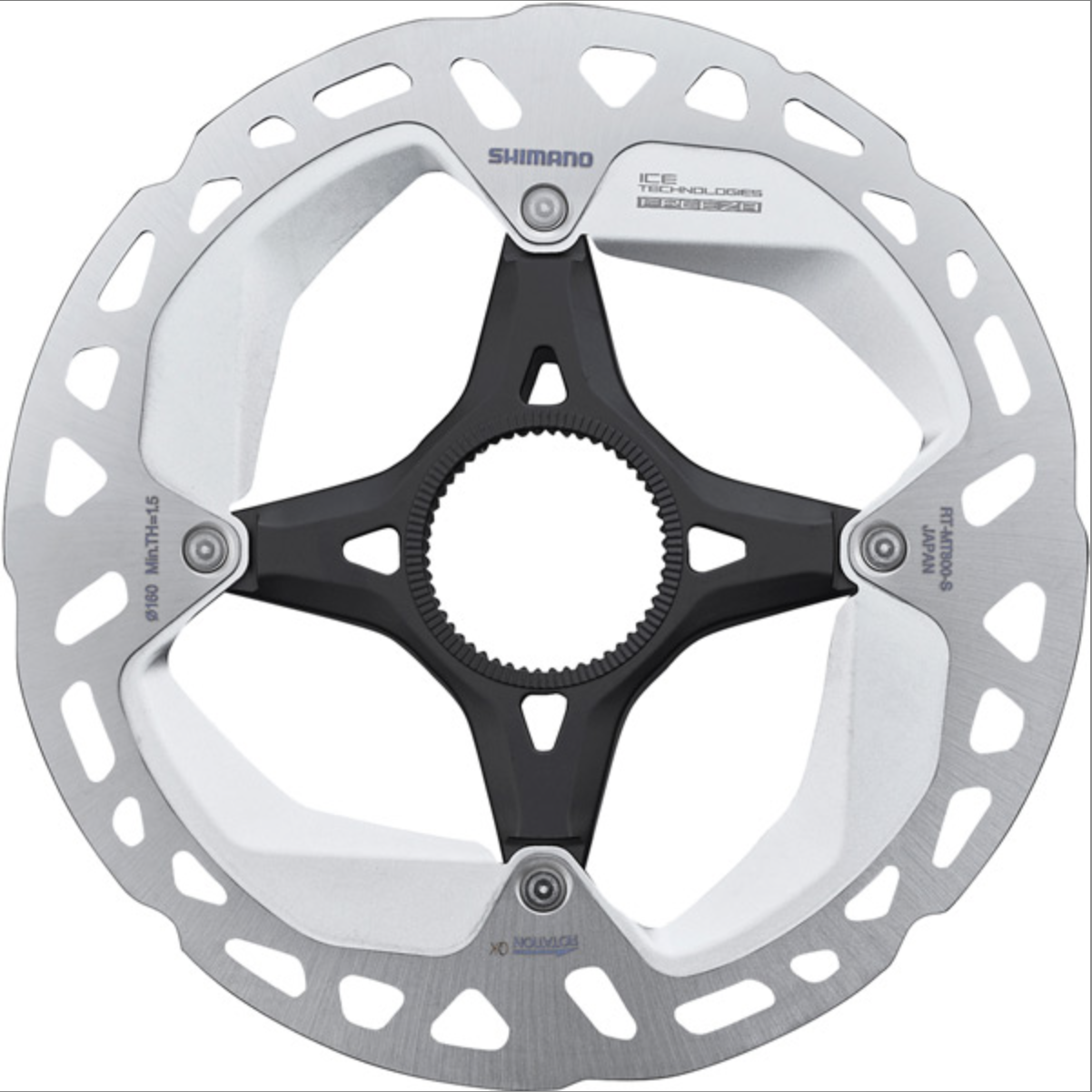 【美品】SHIMANO RT-MT800 160mm 2枚セット Shimano XT Disc Brake Rotor RT-MT800 Centre-Lock Ice Tech FREEZA