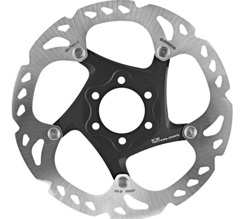 Frenata Sicura Anche In Discesa: Rotore Shimano SM-RT86 XT Ice Tech 160mm Per E-Bike