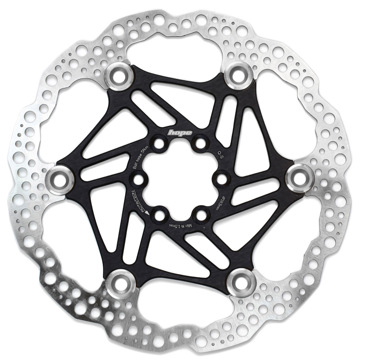 Brake Rotor 6in Hope Floating Disc Brake Rotor. 6 Bolt. 140mm 203mm 220mm. All Colours ...