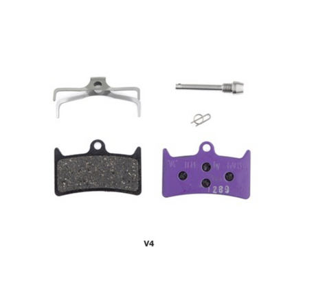 Hope Brake Pads. Genuine. E-Bike Specific Compound. V4. Purple. HBSP303E