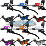 Hope Tech 4 V4 Complete Disc Brake. No Rotor. Black Hose. Various Colours.