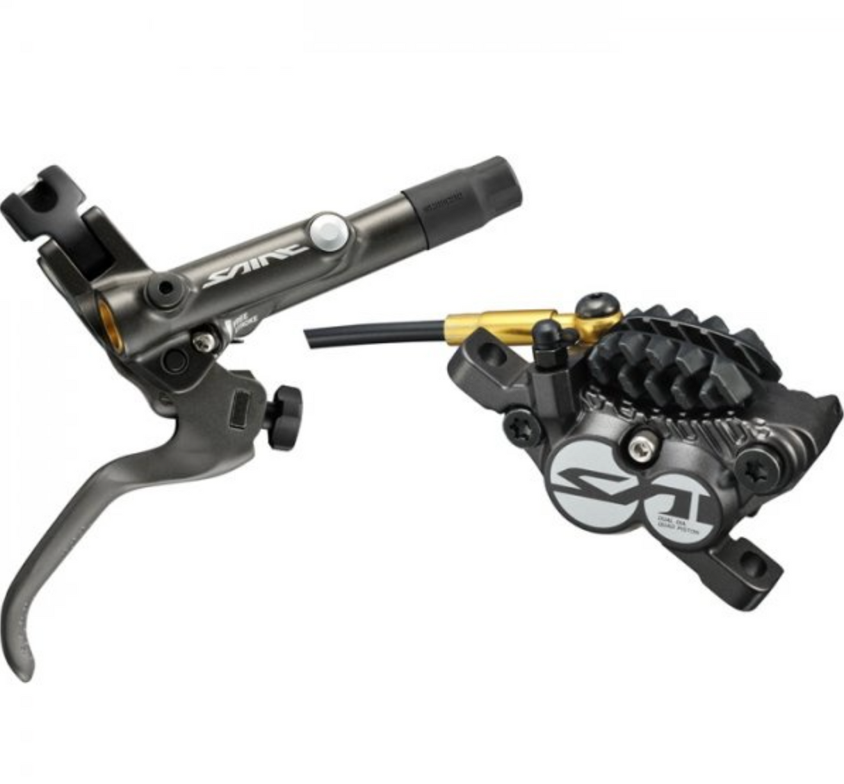 Shimano BR-M820 Saint I-spec-B Compatible. Front Right. Complete Brake Set.