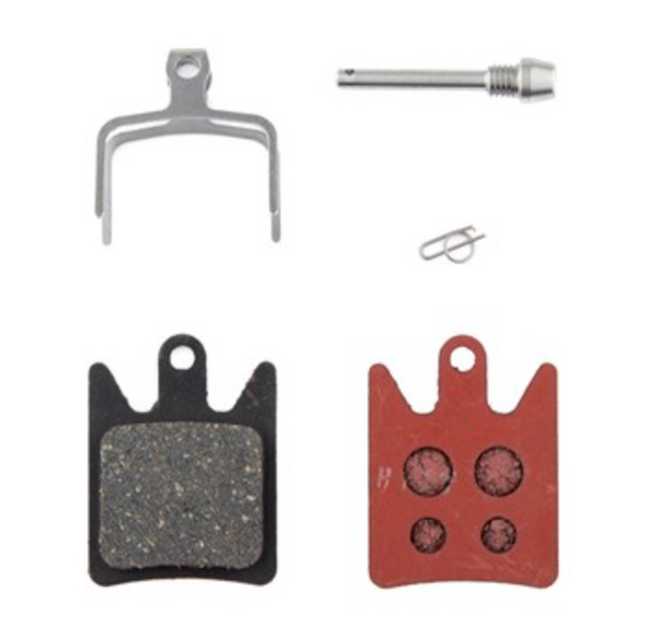 Genuine Hope V2 Disc Brake Pads - All Weather Condition Red (Organic)